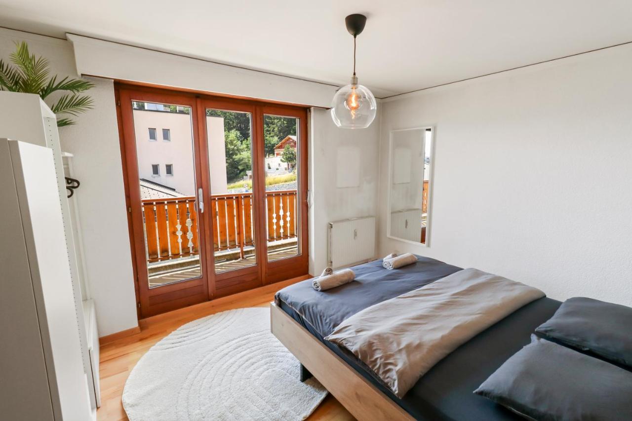Logement Chaleureux Au Coeur De La Station Crans-Montana Ngoại thất bức ảnh